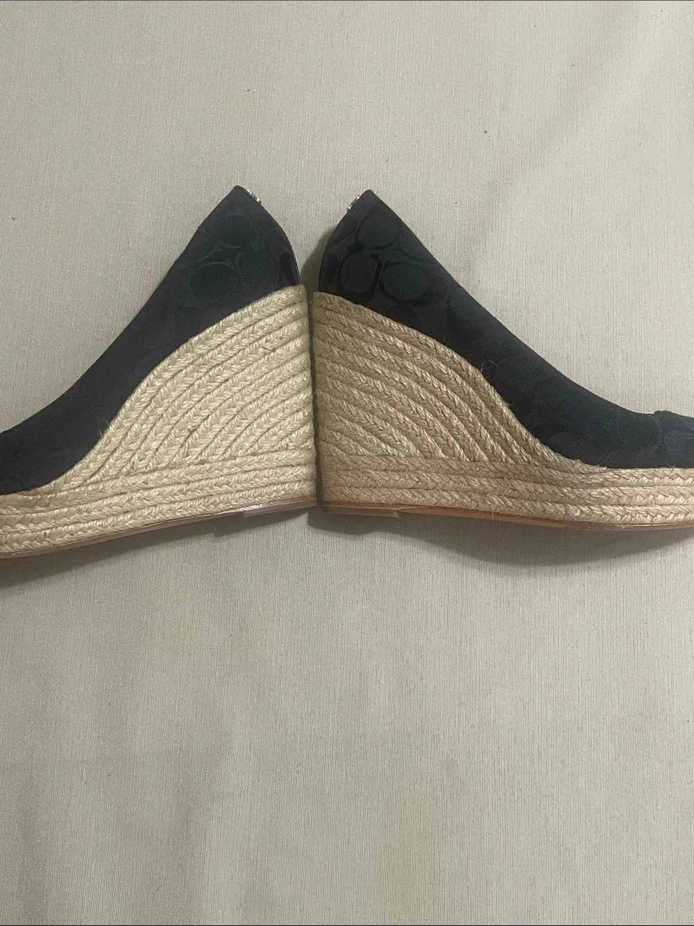 Coach silhouette wedge